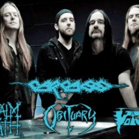 CARCASS, NAPALM DEATH, OBITUARY, VOIVOD